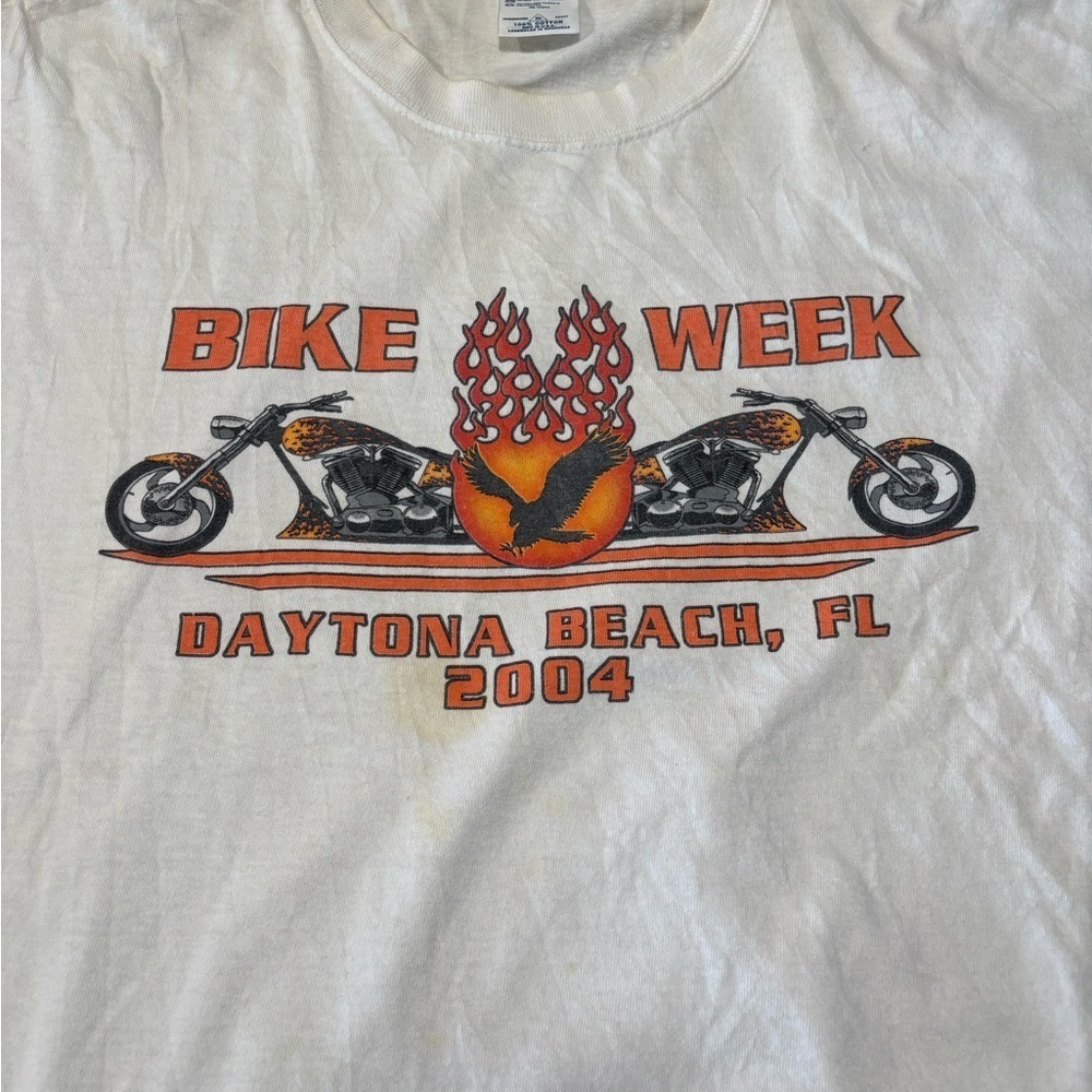 Vintage 2004 Daytona Bike Week T-Shirt - Picture 2 of 6